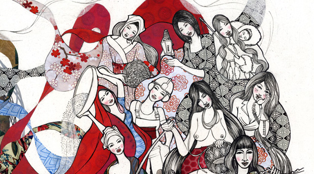 Laura Bustos. Ilustración. Omal