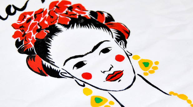 Frida Kahlo, Laura Bustos Ilustración