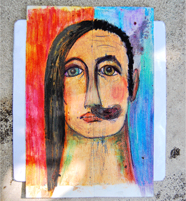 Adán, Laura Bustos Ilustración.