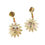 Pendientes soles alegres