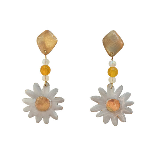 Pendientes margaritas