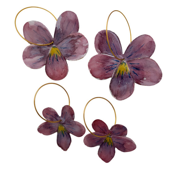 Violetas del Teide latón